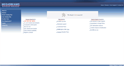 Desktop Screenshot of megadreamssoft.com